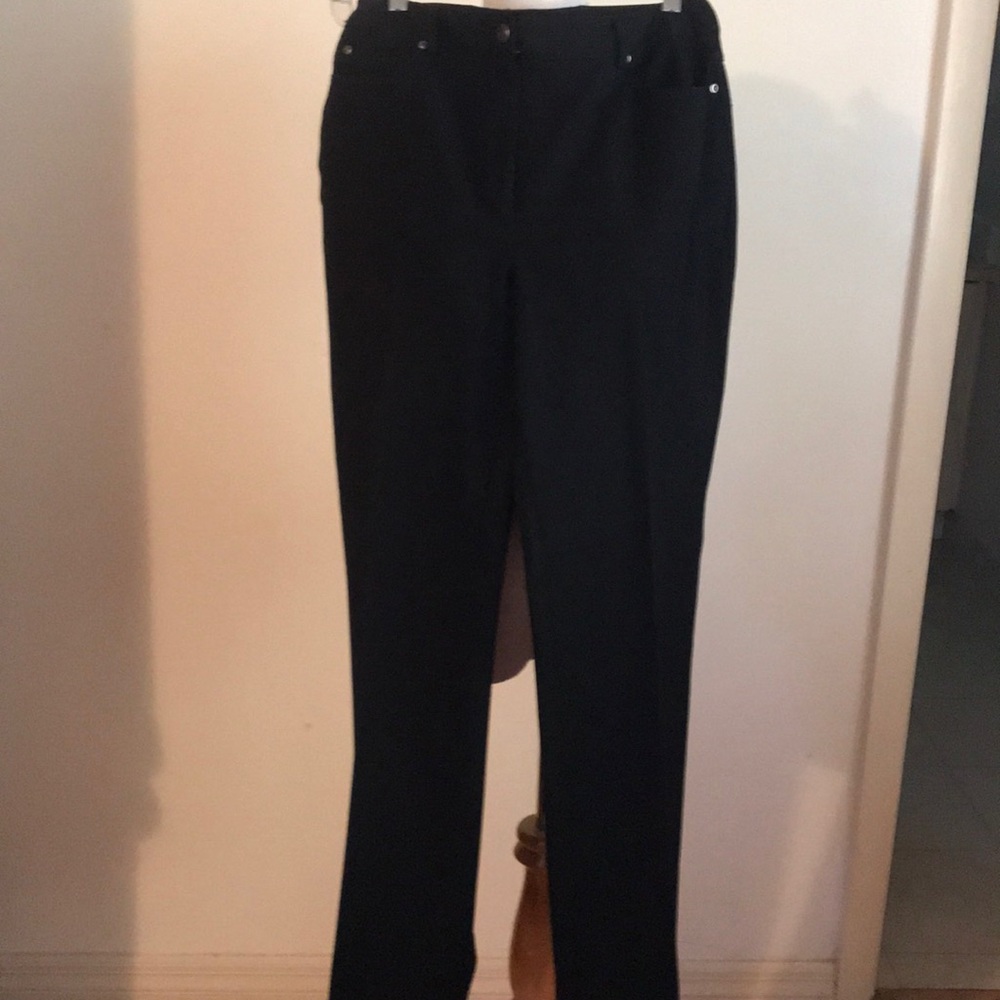 Black new Rafaella pants Size 8